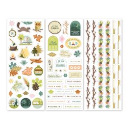 Magical Autumn Forest Sticker Sheet – ikigaipapir