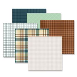 Fall Plaid Paper For Scrapbooking: Totally Tonal Fall Paper - Creative  Memories