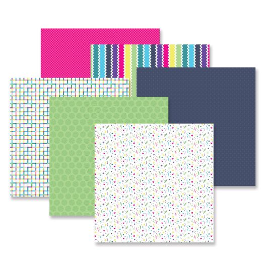 Creative Memories VINTAGE Paper Pack Cardstock Photo Mounting 12 Sheets  10”x12”