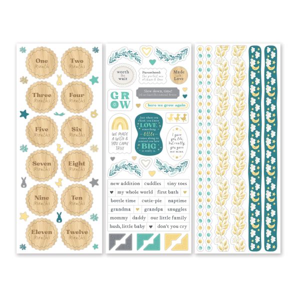 Baby Scrapbook Stickers: Welcome Baby - Creative Memories