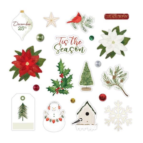 Christmas Scrapbook Embellishments Seasonal Sightings Creative Memories