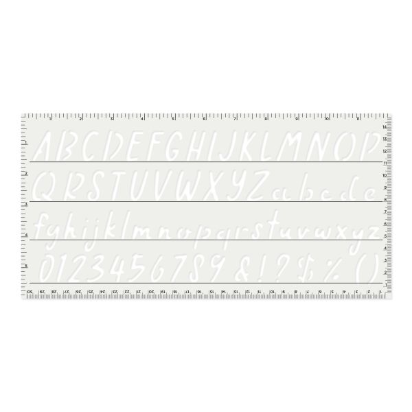 24'' x 12'' Number Kit Stencil — 1-800-Stencil